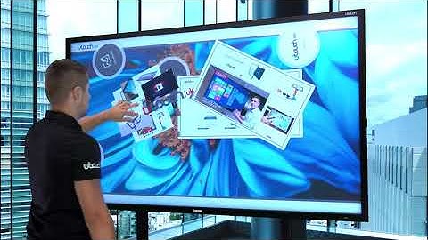 U Touch PCAP Touch Technology with Samsung 4K QMR Range - All-in-one Touch Screen Monitor