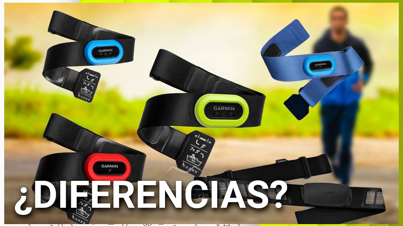 DIFERENCIAS de las BANDAS de pulso GARMIN HRM Dual, Run, Swim, Tri y Pro -  Diario Runner 2x94 