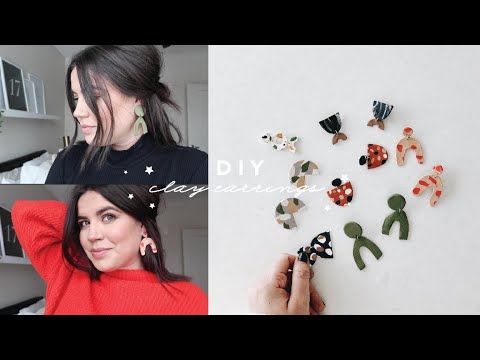 DIY: Clay Earrings