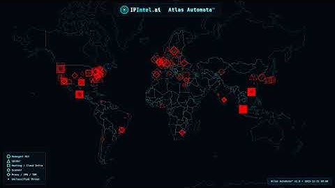 Global Cyber Threat Activity - 24h Timelapse (Dec 21)
