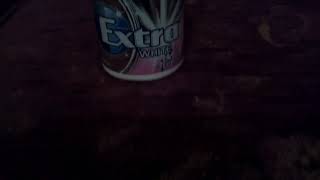 The new Extra bubble mint gum!!!!!!!!