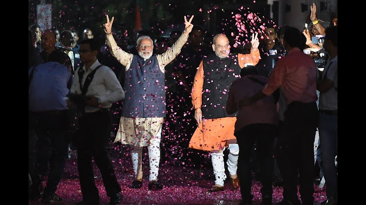 BJP Address Media Over 50 Days of Modi Government 2.0