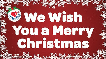 We Wish You a Merry Christmas with Lyrics | Christmas Carol & Song