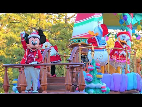 Tdl ミッキー フレンズのグリーティングパレード ディズニー クリスマス 令和3年11月23日15 45公演 Youtube