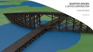 Adaptable Meshes in Houdini - Part 1: Lattice Construction