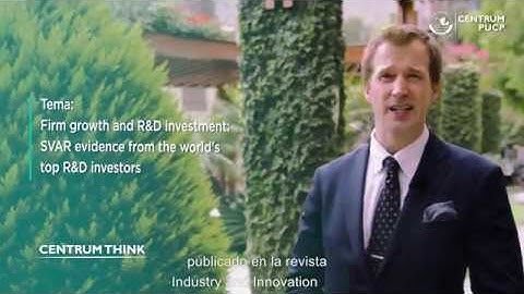 Ph.D. Alex Coad - Firm growth and R&D investment