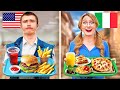 HANGİ ÜLKENİN OKUL YEMEĞİ EN İYİ? || Testi Çöz! 123 GO! SCHOOL'un Komik Yemek Meydan Okuması