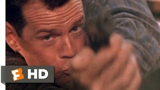 Die Hard 2 (1990) - Skywalk Shootout Scene (1/5) | Movieclips