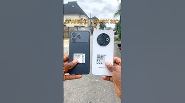 Tecno Spark 40 vs Spark 30C – Quick Comparison + Camera Test ⚡#shorts #TecnoSpark
