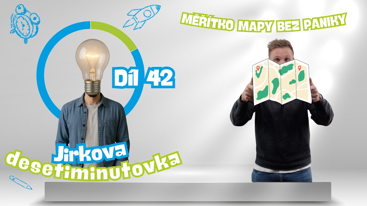 👉 Přijímačkové desetiminutovky #42 – Měřítko mapy bez paniky  🗺️📏
