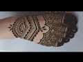 Easy simple Feet mehndi design// for leg mehndi designs//pair ka mehandi ka design// foot mehndi..