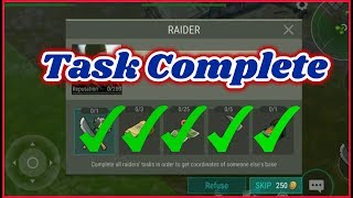 How to complete all the Raiders Task? screenshot 3