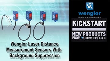 Wenglor Laser Distance Measurement Sensors at AutomationDirect
