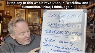 Cloud Wars Minute: The Coming Workflow Rumble Between Salesforce, Slack & ServiceNow (Dec. 1, 2021)