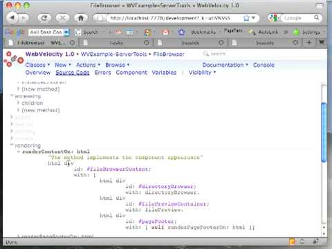 web velocity example file browser youtube web velocity example file browser youtube