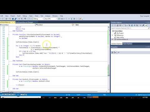 Visual Basic 1: Unit 5 - Exercise 10-2