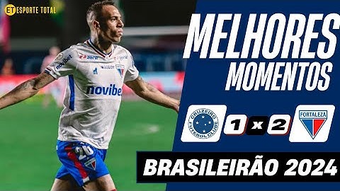 CRUZEIRO 1 X 2 FORTALEZA | MELHORES MOMENTOS | BRASILEIRÃO 2024.