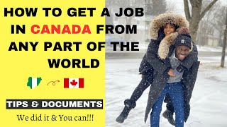 How I got a job in Canada from Nigeria + How I traveled with my Boyfriend + How I came to canada