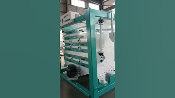Anhui lucky MMJM 200*(5+1) rice grader  operating in factory