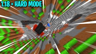 Speedrunning The First Minecraft 1.18 World I Create