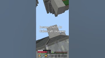 Insane Clutch In Cubecraft Skywars Bedrock
