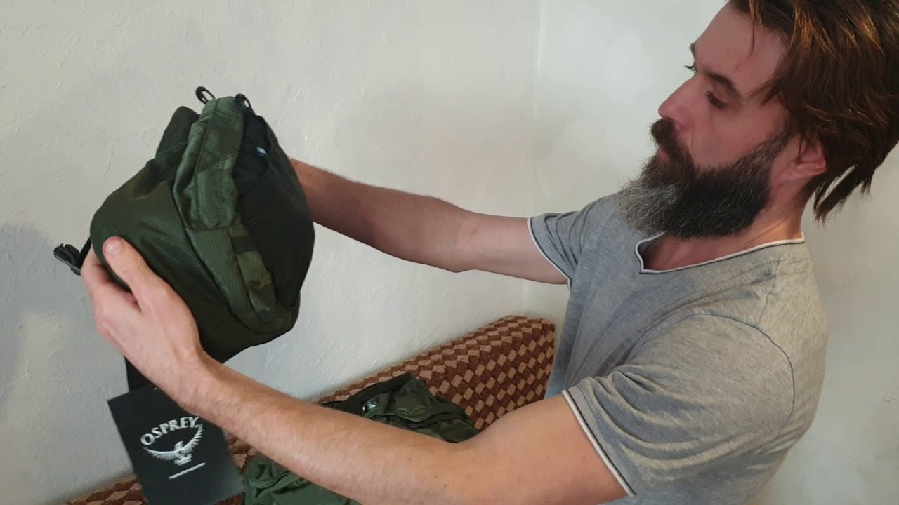 Снаряжение которым я пользуюсь. Обзор на рюкзак Osprey Aether AG 60