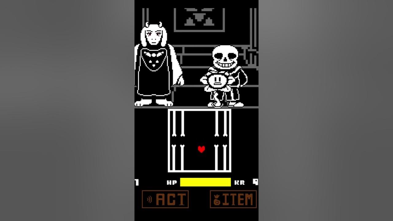 Fun fact: You Can Survive The Whole Sans Fight Holding X : r/Undertale