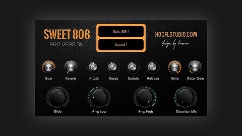 Giới thiệu VST Sweet 808 | Học FL Studio cơ bản