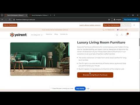 Keep Your Furniture Rental Website Dynamic with Advance Features of YoRent