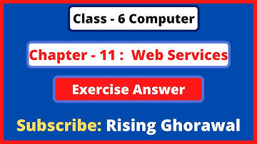 Computer Class 6 Chapter 11 Question answer | Class 6 Computer Lesson 11 Exercise Solution