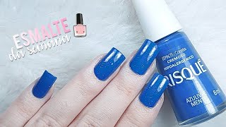 💅🏻 Unhas da Semana - Azulivremente da Risque | Unhas da Marie