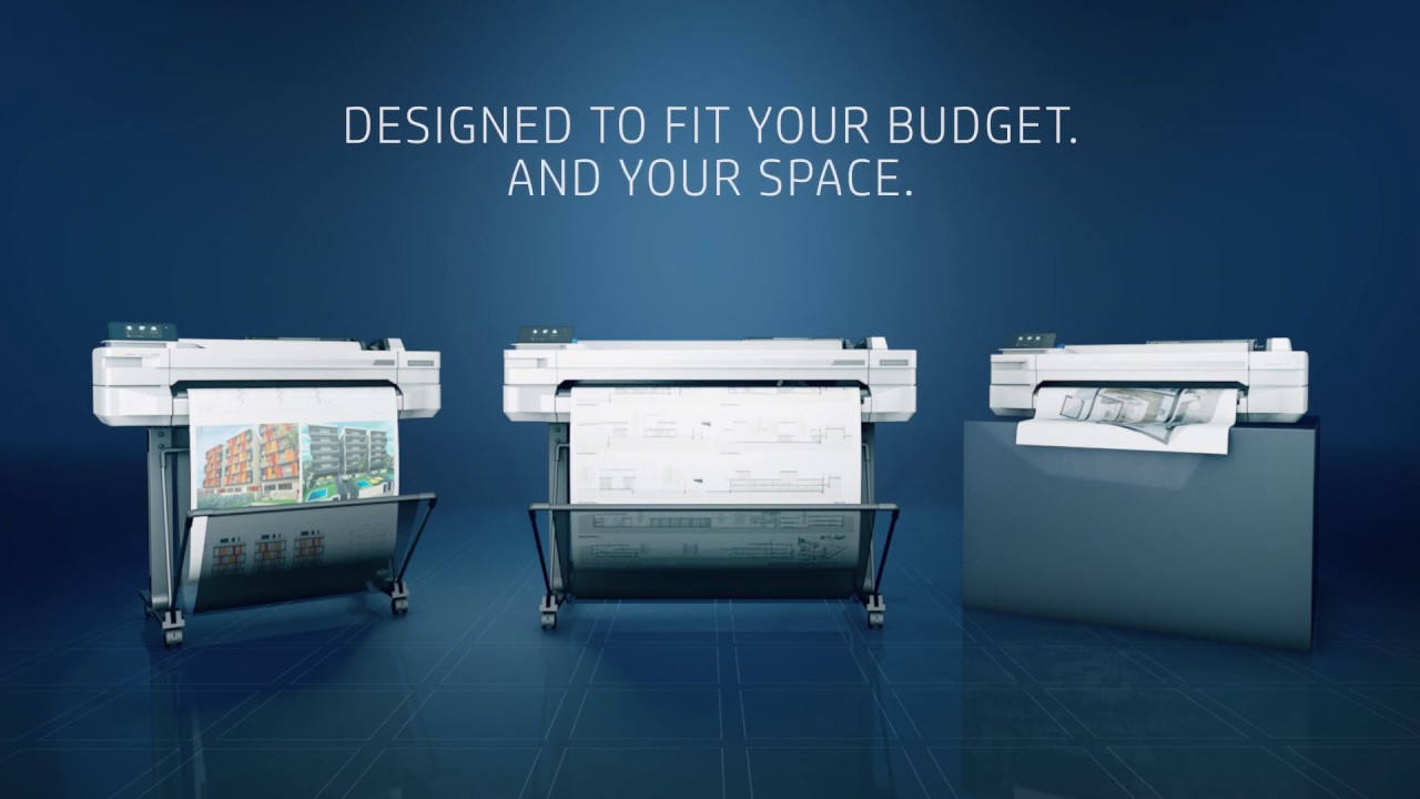 Présentation des séries HP DesignJet T100 et T500