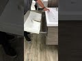 Sangallo Gloss Vanity Drawer Removal