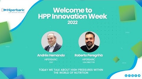 Welcome to HPP Innovation Week 2022