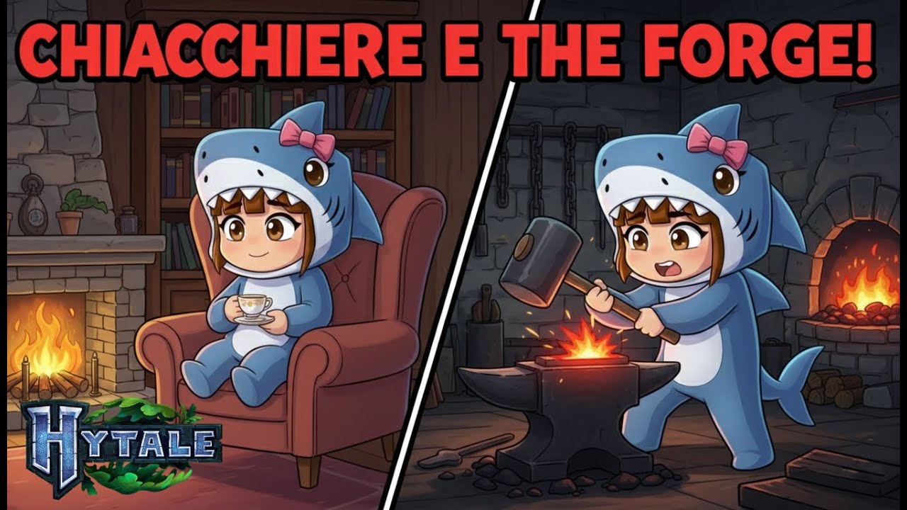 🔴 LIVE: ASPETTANDO HYTALE: CI SFONDIAMO SU THE FORGE! 🔥