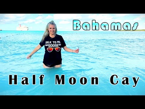 Видео: Half Moon Cay на Бахамите