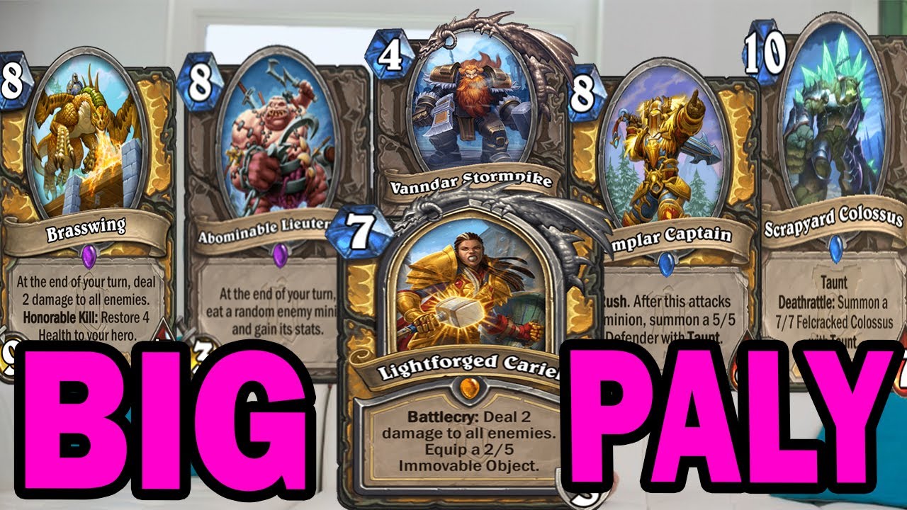 Cheap Big Paladin - Hearthstone Decks