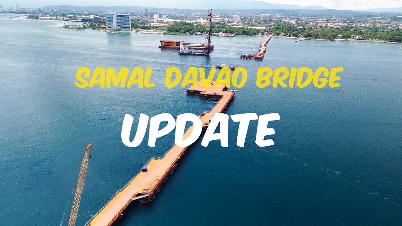 3.98 KM SAMAL-DAVAO CONNECTOR BRIDGE - CRANE WAY INSTALLATION ALMOST DONE.