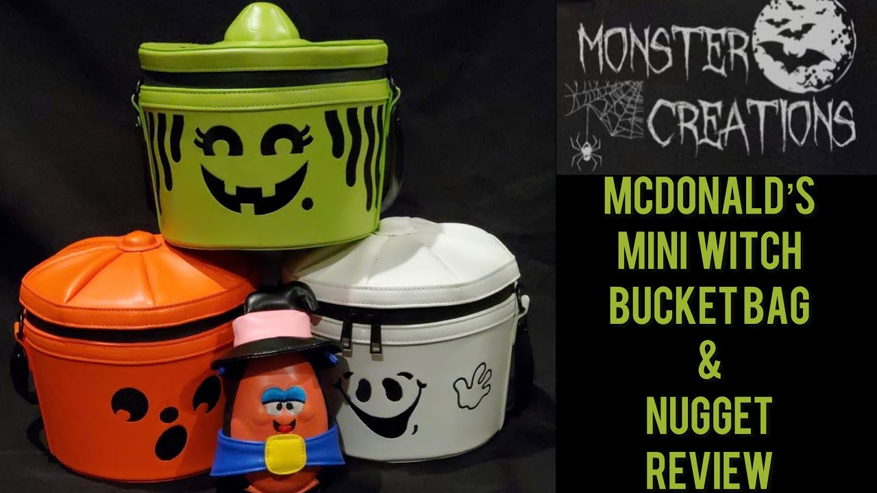 Monsters Creation McDonald’s Halloween Bucket Bag and Nugget Review YouTube