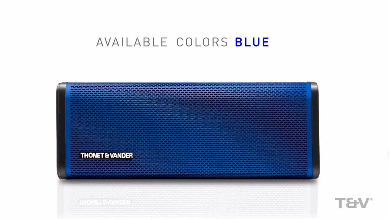thonet & vander bluetooth speaker