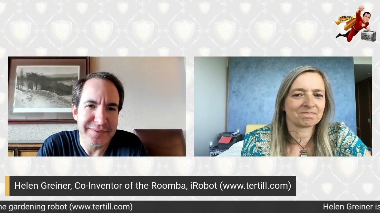 Helen Greiner, Co-founder of iRobot, Creator of the Roomba, and CEO of Tertill Corporation Flash...
