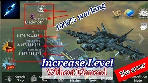 How to increase Black Moth level in gunship battle. No Diamond needed @MRINDIANHACKER