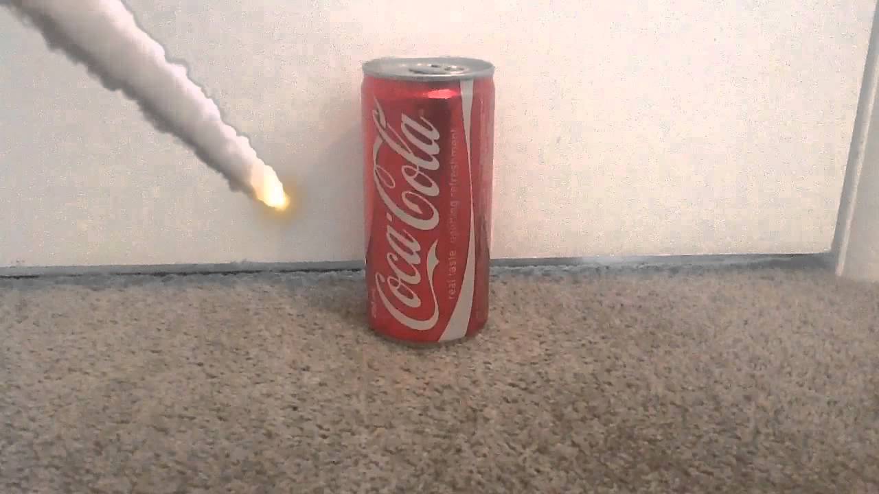 Exploding Coke Can - YouTube
