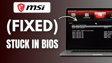 Fix MSI Laptop Stuck In Bios Loop (EASY GUIDE)