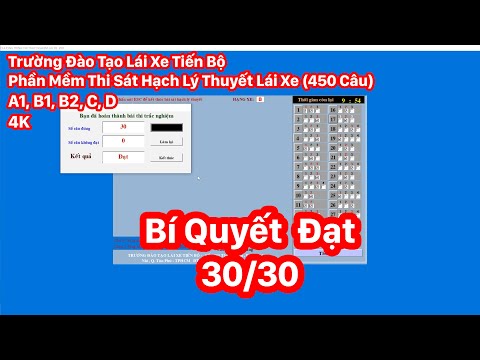 Video Phần Mềm Thi Sát Hạch Lái Xe (450 và 600 câu) | Trường... - youtube