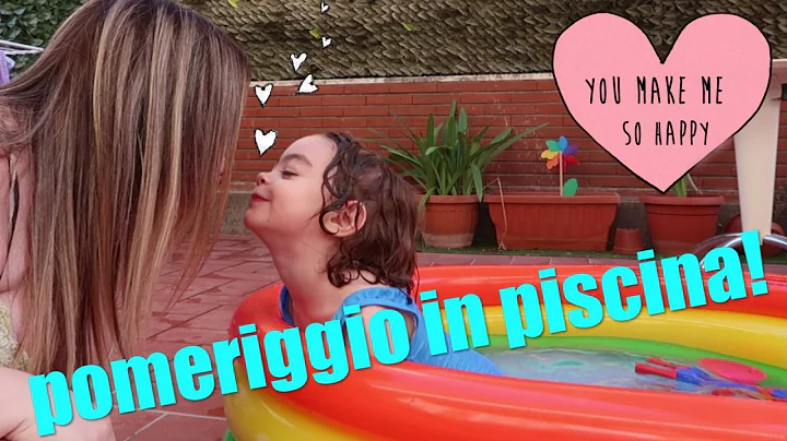 POMERIGGIO IN PISCINA mamma e figlia