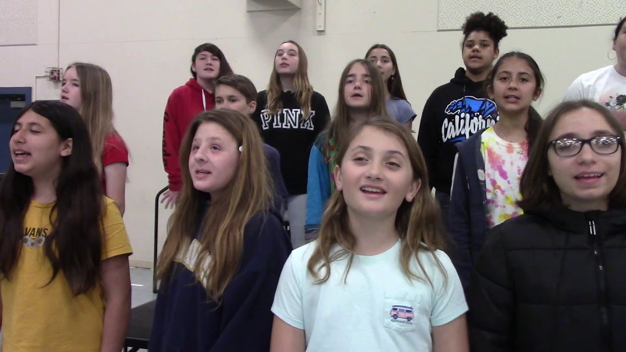 Sinaloa Middle School 6th Grade Choir American Pie YouTube
