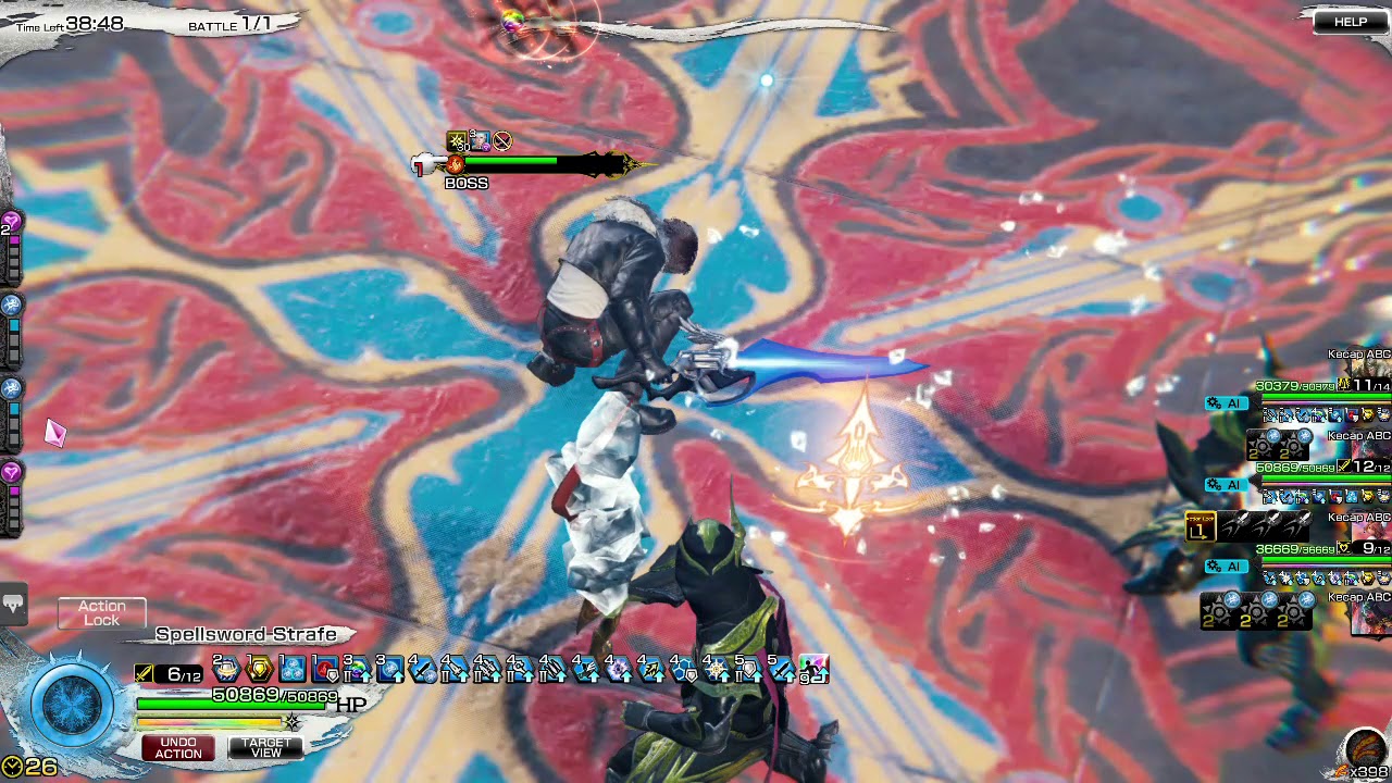 MobiusFF - SOLO with AI FFVIII Legendary Seed Squall