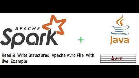Read and Write avro file using Spark with Java   #sparkwithjava #readavrofilespark