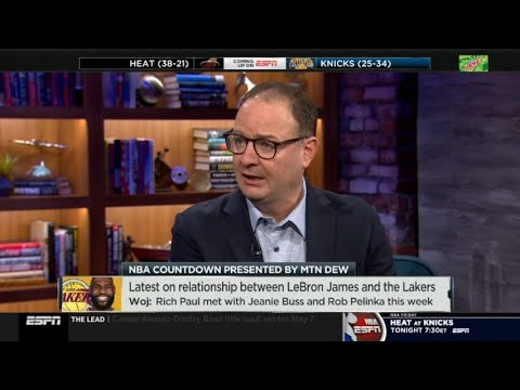 NBA Countdown | Adrian Woj "heated" Latest on relationship between LeBron James and Lakers - NBA Countdown | Adrian Woj "heated" Latest on relationship between LeBron James and Lakers